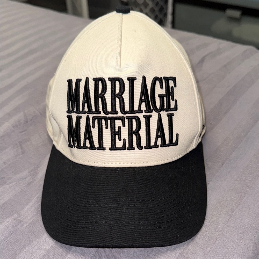 BRIDEMERCH Marriage Material Hat